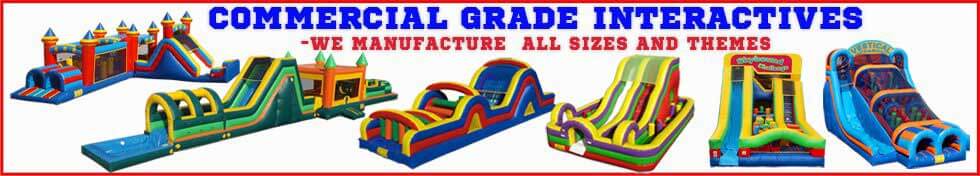 Commercial Grade Inflatable Interactive Courses