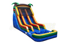 Inflatable 20 Hawaiian  Palm Water Slide SL-1464 image 1