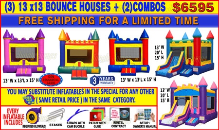 Inflatable 3 Bounce and 2 Combos Special SP08-0125 image 3